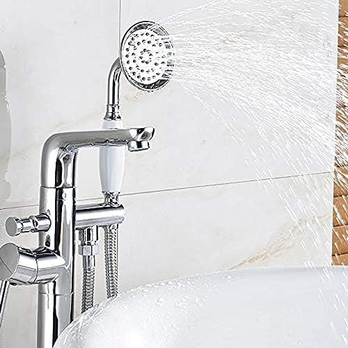 Chrome Polish Bath and Shower Faucet One Handle Trim System