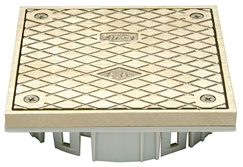 Zurn LC-CS05NI Square 5 Inch Nickel Bronze Cleanout Head
