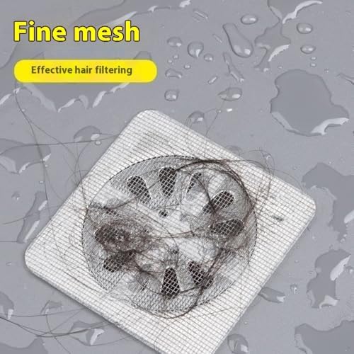 Pack of 20 4x4 Disposable Drain Covers Hair Catcher 1
