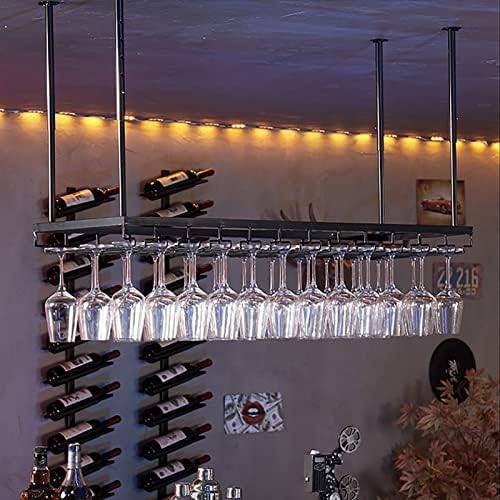 ZJDYDY Wall-Mounted Wine Rack Holder 60x35cm