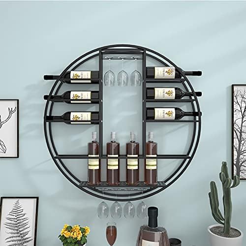 ZJDYDY Wall-Mounted Wine Rack Organizer