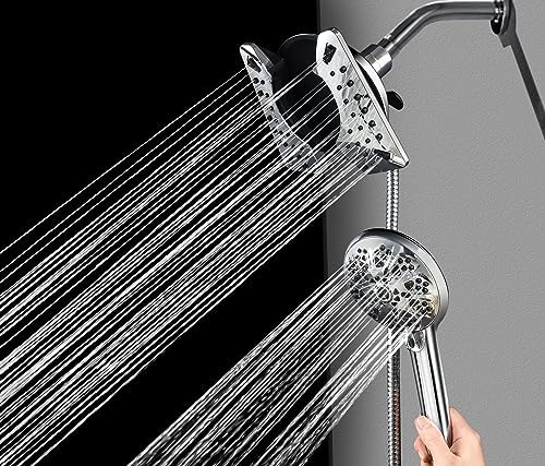 INAVAMZ 25 GPM 2-in-1 Shower Head with Handheld