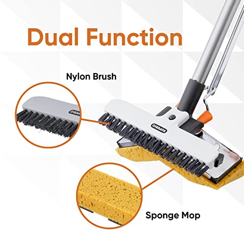Superio Sponge Mop Pad Washable Reusable for Tile Laminate Bathroom Kitchen Garage