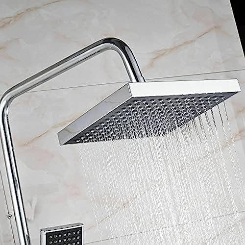 TECKI Rainfall Shower Faucet Trim System