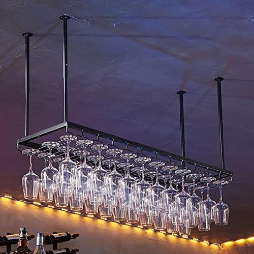ZJDYDY Wall-Mounted Wine Rack Holder 60x35cm