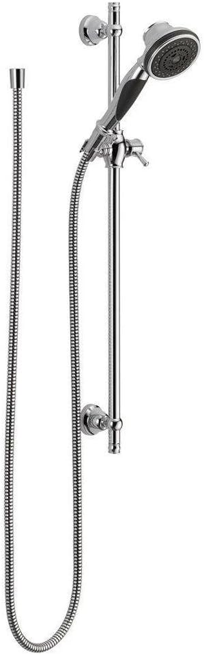 Delta Faucet 57021 Slide Bar Handshake Showerhead Chrome 4 Settings