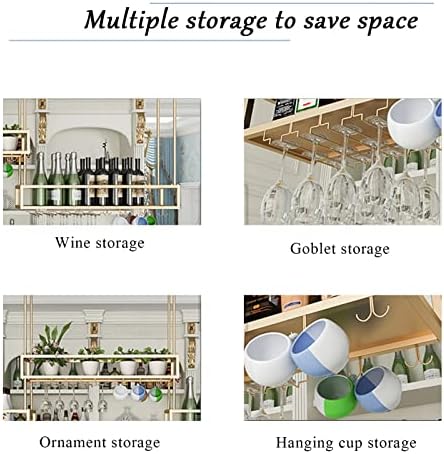 ZJDYDY Wall-Mounted Wine Rack 140X25X21Cm