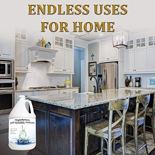 OrganicMatters Vinegar 30 Industrial Cleaner Concentrate 128 oz