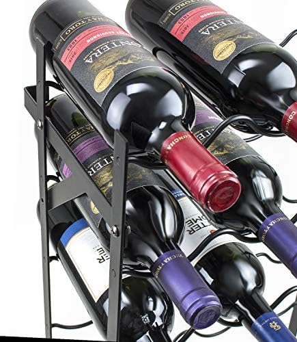 Sorbus 15-Tier Freestanding Wine Rack - 150 Bottle Capacity 1