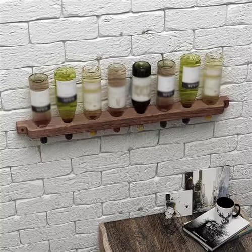 Stylish Wall-Mounted Wine Holder for Home Bar