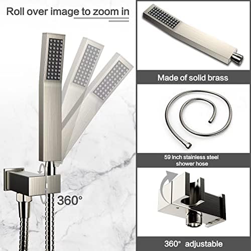 Dlvsoby 10 Inch Wall Mounted Rain Shower System