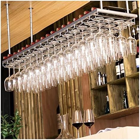 ALDEPO Wall-Mounted Wine Rack with Adjustable Metal Holder