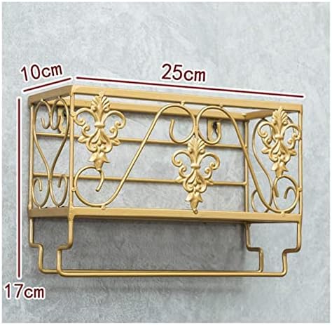 ALDEPO Wall-Mounted Wine Rack with Glass Holder 1