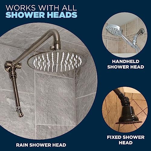 HammerHead Showers Metal Swivel Adapter Universal 12 Inch