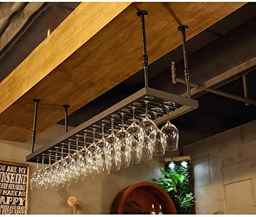 ZJDYDY Adjustable Iron Wine Glass Holder Frame