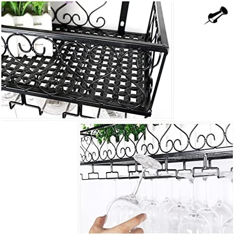 ALDEPO Wall-Mounted Wine Rack Organizer