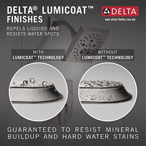 Delta HydroRain 5-Spray Dual Shower Head with Handheld and Hose