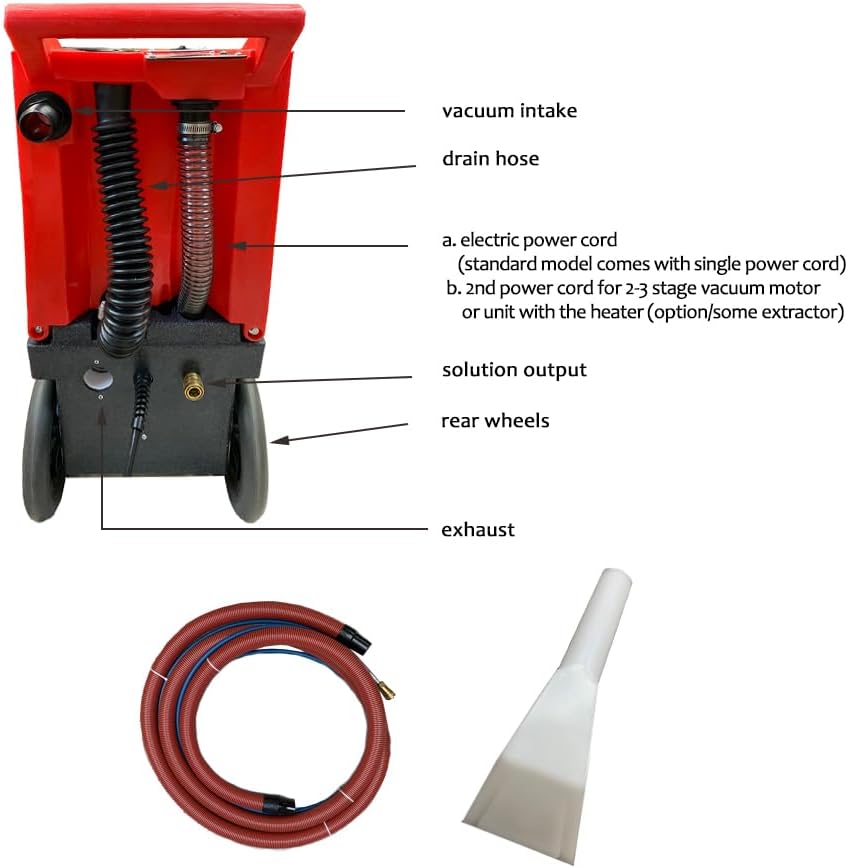 Z-Thunder Portable Carpet Extractor With Heat 220PSI 1