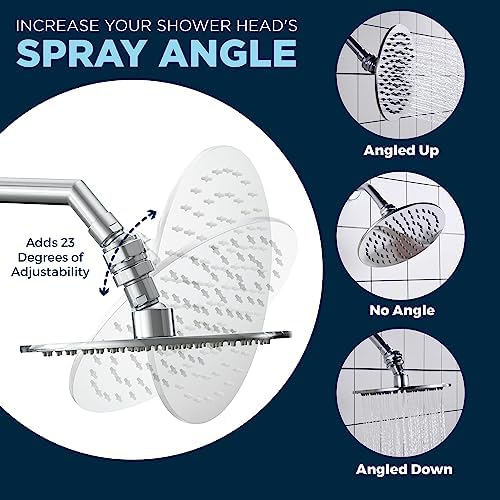 HammerHead Showers Metal Swivel Adapter Universal 12 Inch