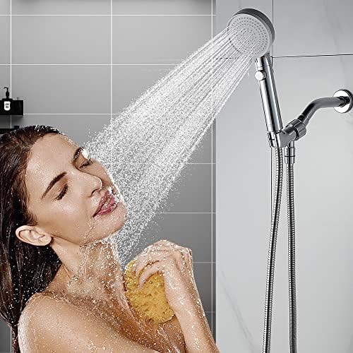 DOILIESE Handheld Showerhead with 3 Modes and 60in Hose