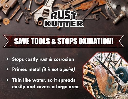 Rust Kutter - Gallon - Rust Remover for Metal Surfaces