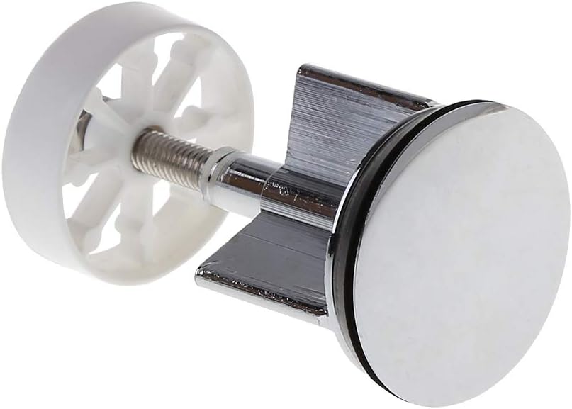 Caralin Basin Pop-up Drain Plug Silver CopperZinc Alloy