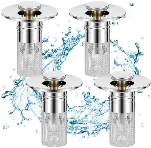 Timnamy Drain Strainer for Bathroom Sink and Bathtub