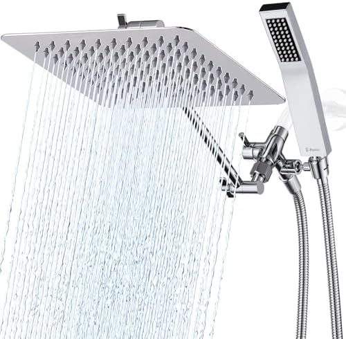 G Promise All Metal 10 Inch Dual Shower Head Set
