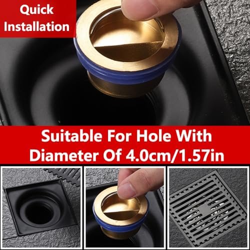 SagaSave Odor Proof Floor Drain Plug