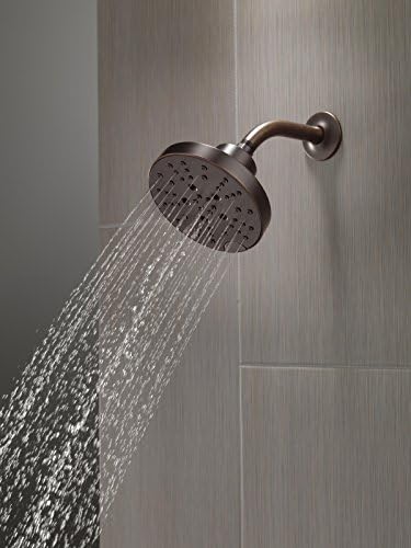 Delta 5-Spray Shower Head with H2Okinetic Technology Oil Rubbed Bronze