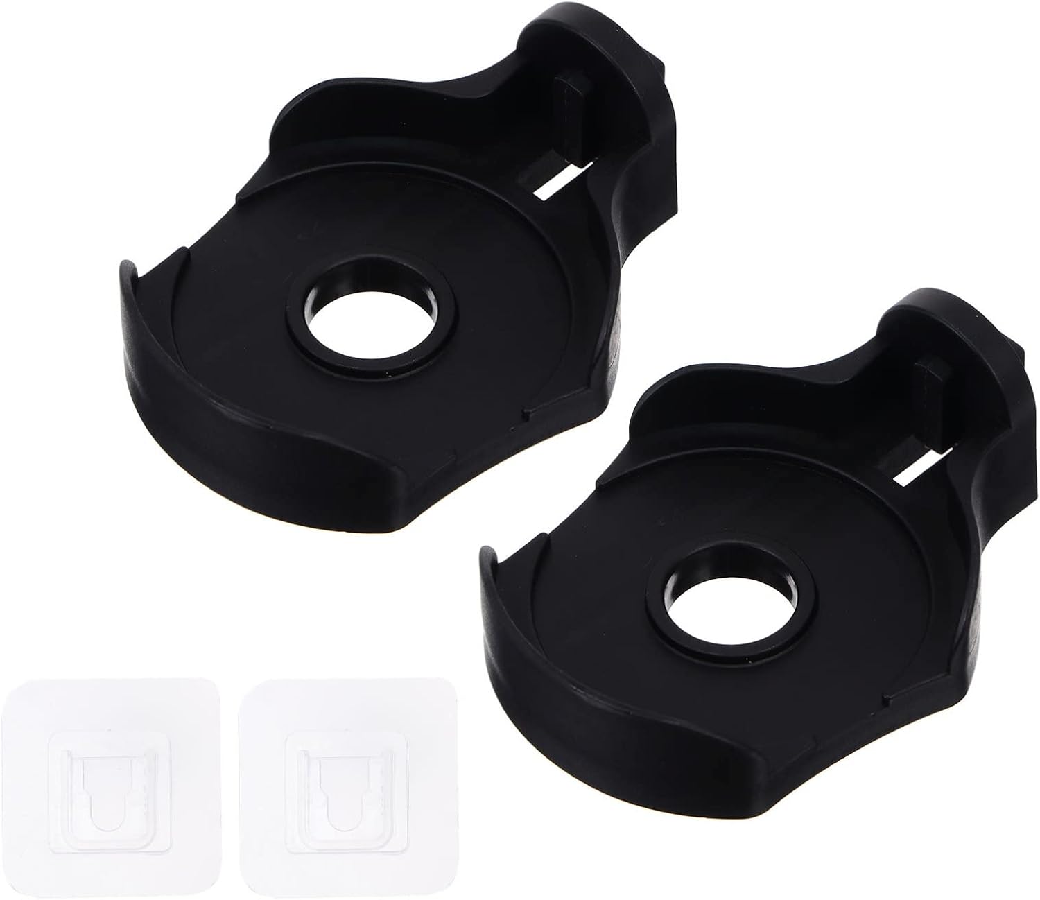 Cabilock 2 Sets Automatic Soap Dispenser Bracket Black