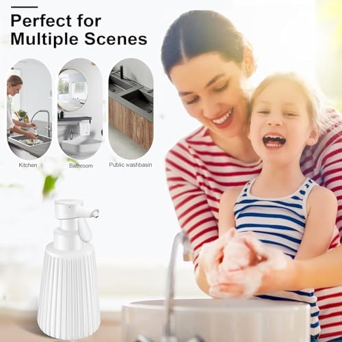 MoKasi 85oz Automatic Soap Dispenser - White Resin Touchless
