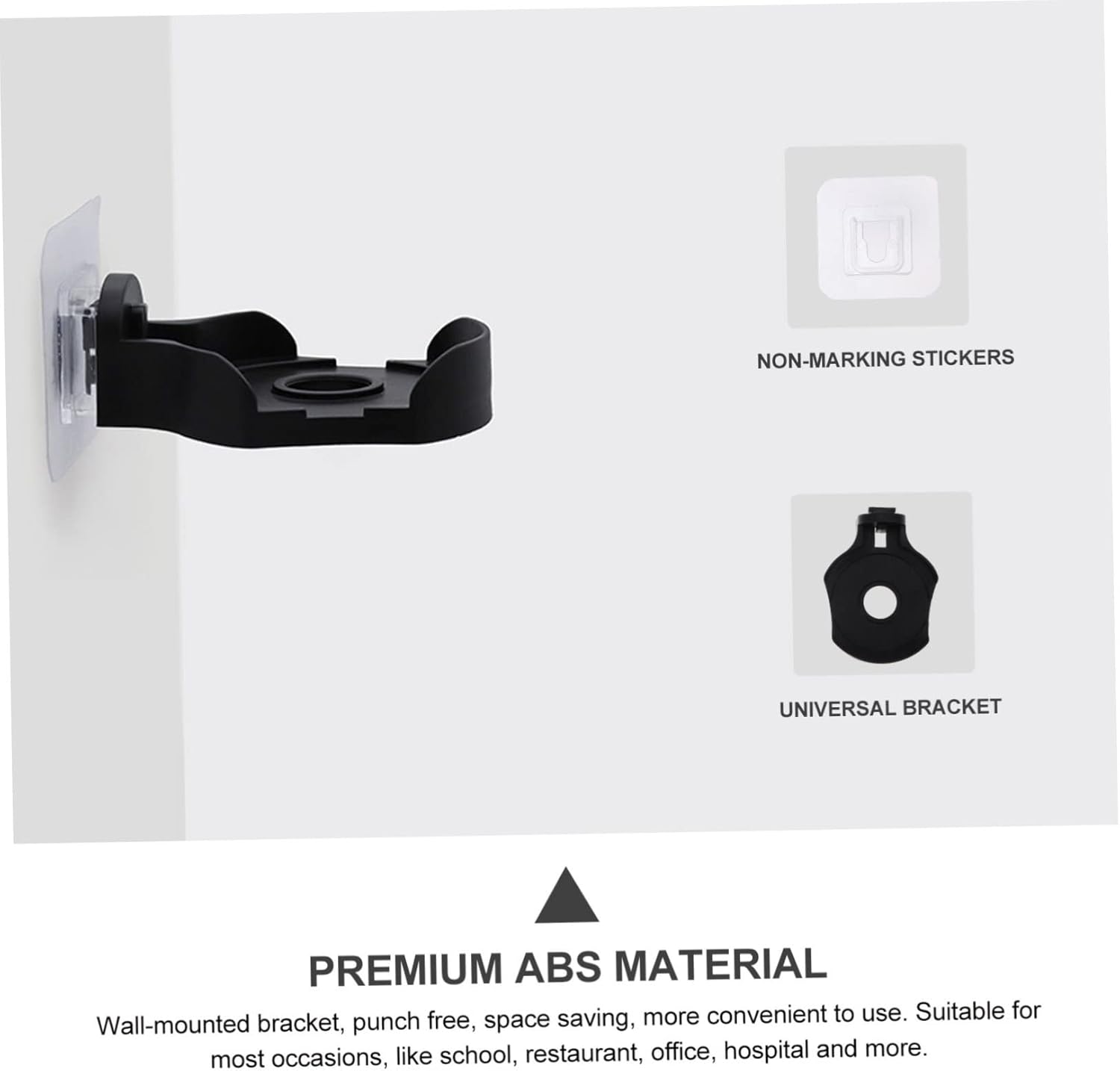 ABOOFAN Soap Dispenser Wall Holder 2 Sets No Drilling 1