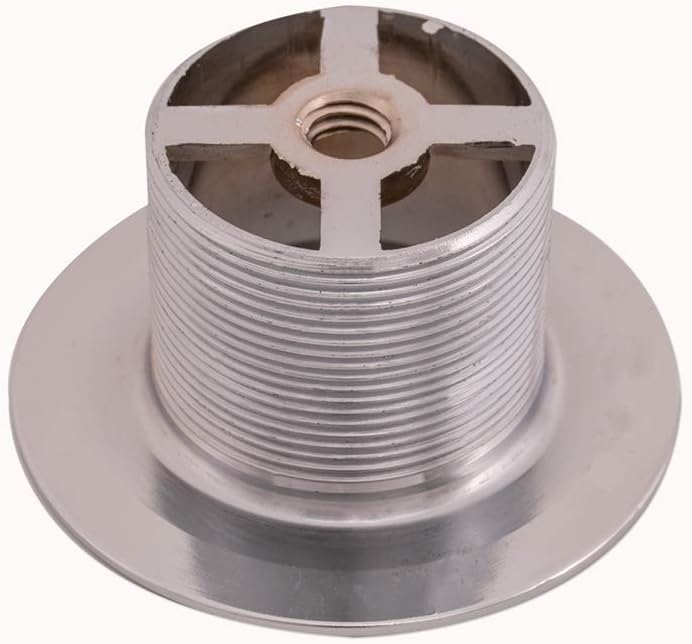 EZ-FLO Chrome Tapped Bathtub Strainer Body 1-38 x 16