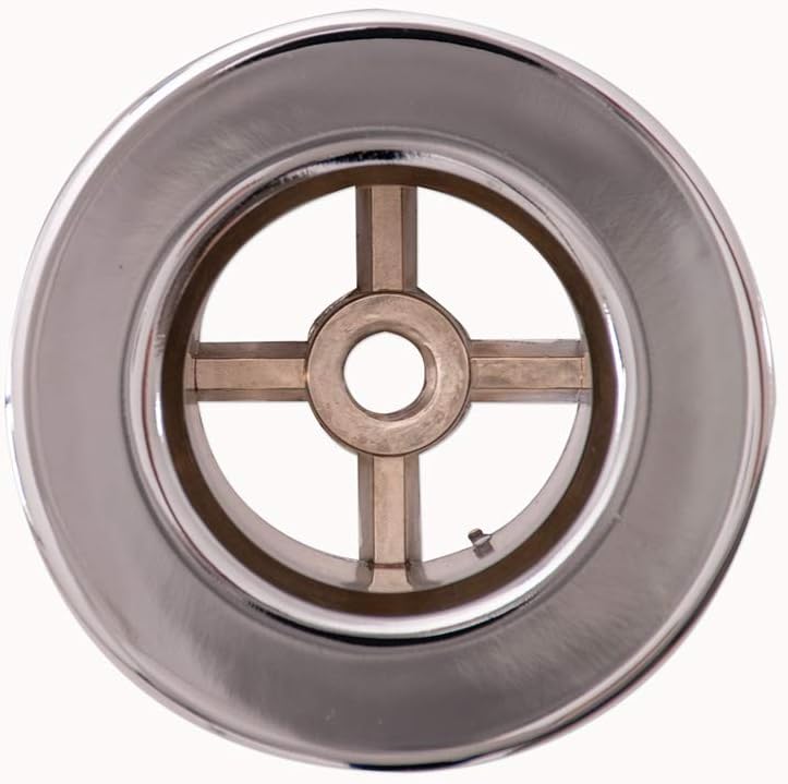 EZ-FLO Chrome Tapped Bathtub Strainer Body 1-38 x 16