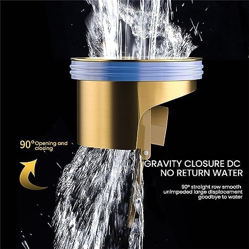Kuuleyn Floor Drain Backflow Preventer with Deodorizing Core