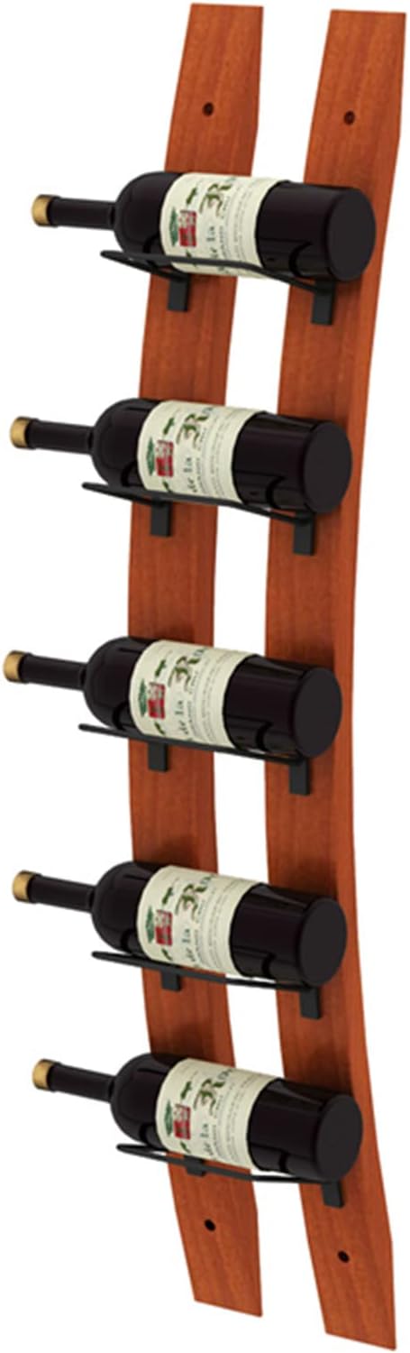 KOHARA 5-Bottle Wall Mounted Wine Rack