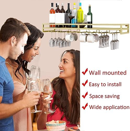 LIGUOYI Wall-Mounted Wine Glass Hanger 1