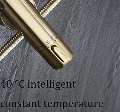 Thermostatic Shower System with Tub Spout and 3 Spray Modes