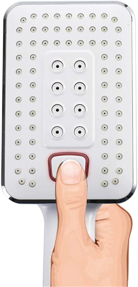 White Gold Triple Function Wall Mount Shower System 1