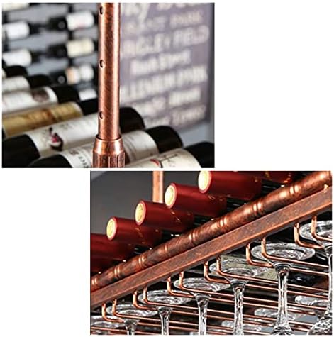 ALDEPO Floating Wine Shelf Wall Mount Holder
