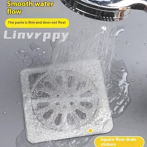 Pack of 20 4x4 Disposable Drain Covers Hair Catcher 1