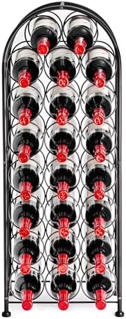 Sorbus Freestanding Wine Rack - 23 Bottle Storage