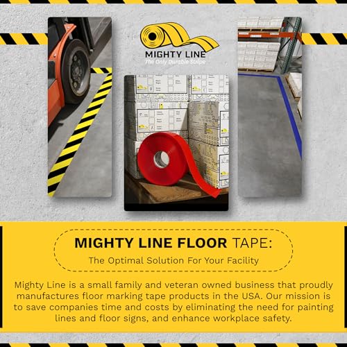 Mighty Line Reflective Floor Tape 4 75 Roll