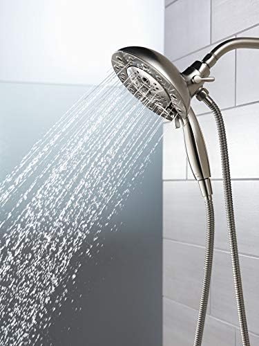 Delta In2ition 2-in-1 Dual Shower Head with Handheld and Hose