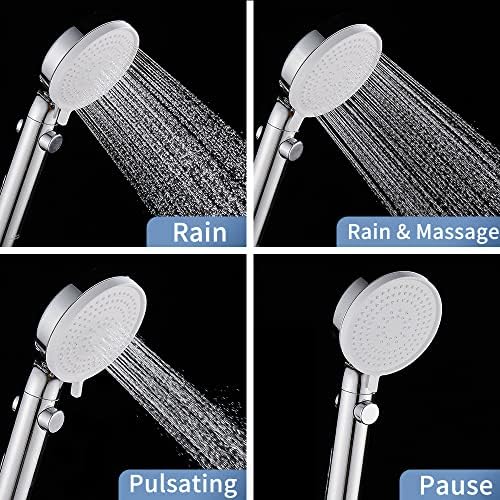 DOILIESE Handheld Showerhead with 3 Modes and 60in Hose
