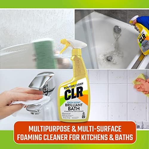 CLR PRO and CLR Brilliant Bath Foaming Cleaner Set
