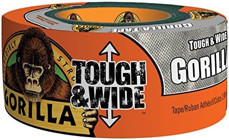 Gorilla Duct Tape 288 x 30 Yd Silver Pack of 1