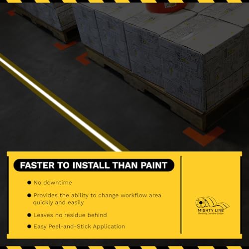 Mighty Line Reflective Floor Tape 4 75 Roll