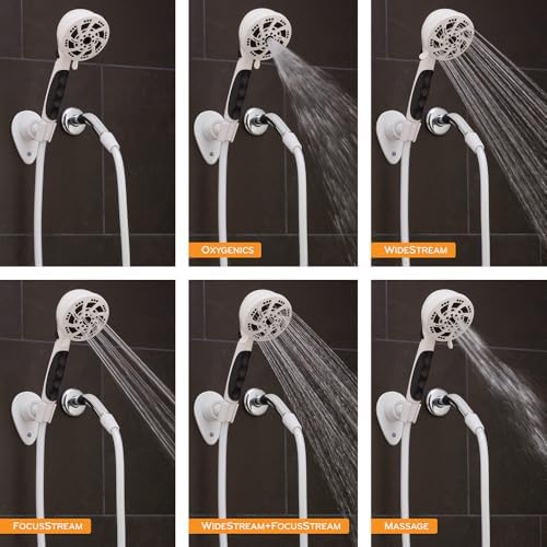 Oxygenics Fury RV Handheld Shower Head Kit White